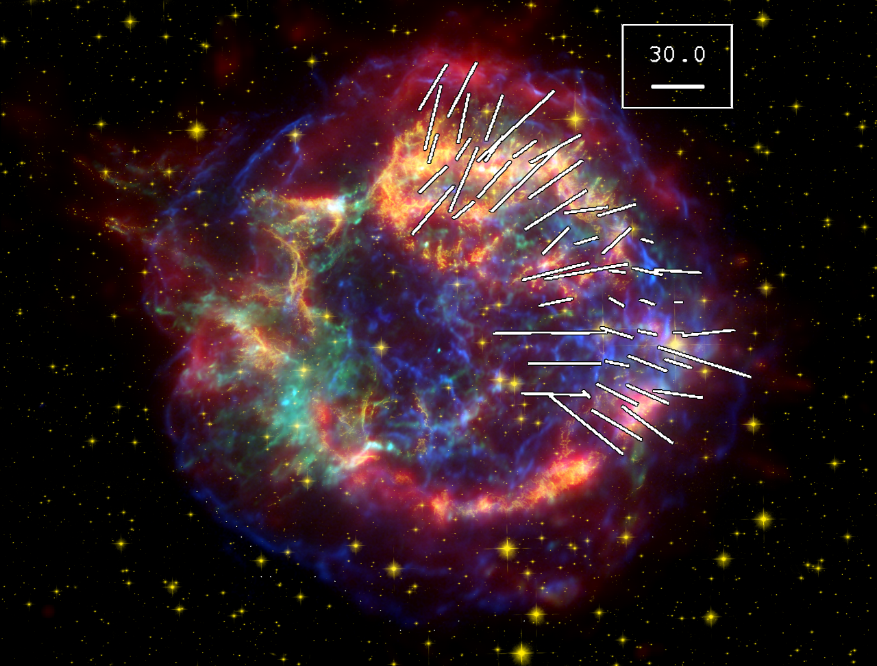 Cassiopeia A supernova remnant dust
